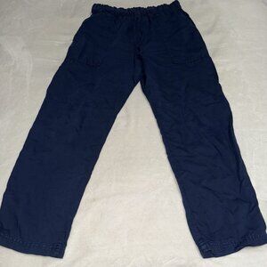 Women's Cloth & Stone Anthropologie Stormy Blue Jogger Pants Size Medium